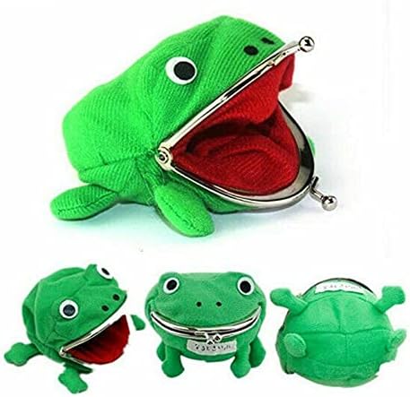 S Party Supply S.P.S Frog Coin Purses Cartoon Wallet Pouch Naruto Anime Manga Shape Fluff Clutch Cosplay