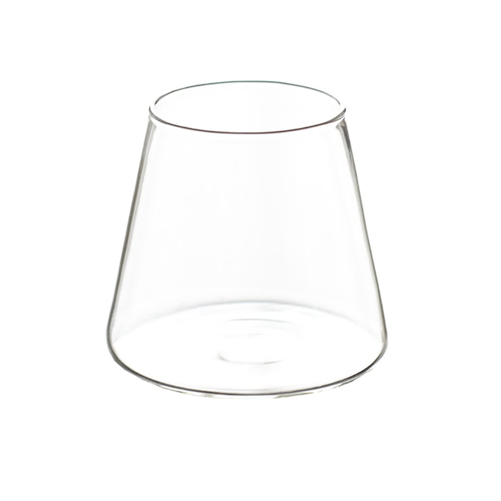 Szklane kubki do kawy 300 ml kubek na wodę w kształcie góry kubek na wodę żaroodporne przezroczyste szkło espresso whisky szkło naczynia do picia szklane kubki do kawy