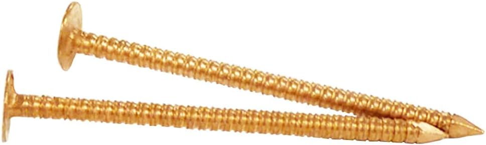 2 1/2" x 10GA 8D Ring Copper Roofing/Slating Nails 5lb