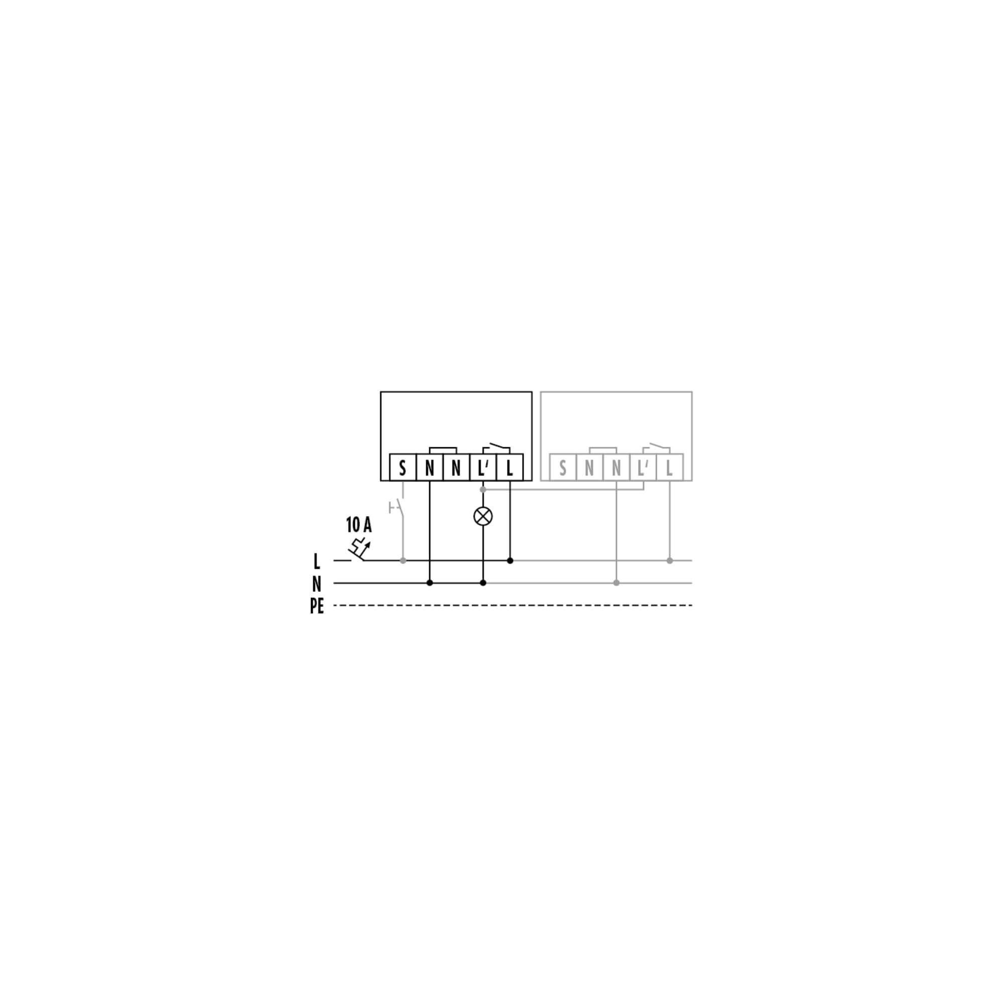 ESYLUX Bewegungsmelder 360 Grad, 24 m, 230 V, Decke MD-C 360i/24, weiß, 5142211
