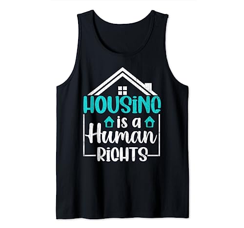 Housing Is A Human Right Equal Rights Igualdad Gráfico Camiseta sin Mangas