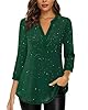 Timeson Dressy Tops for Women: Sparkly Christmas 3... #2