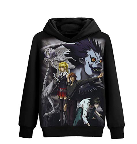 Death Note Hoodies Unisex Anime Death Note Yagami Light Misa Amane Mikami Teru Cosplay Pullover...