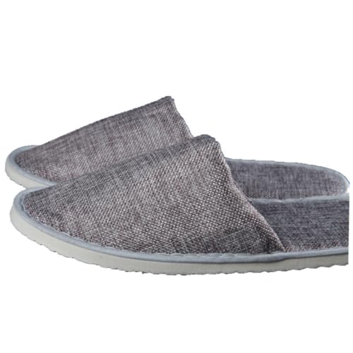 HANABASS 2 pares Zapatillas Unisex Desechables Plegables para Casa y Viaje Cómodas y Transpirables para Hotel y Uso Interior