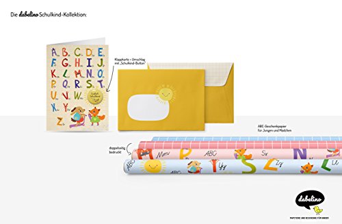 4 X carta da regalo Scuola per Ragazze/Bambini (su...