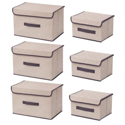 NOLITOY 3セット 居家用折りたたみ収納ボックス 防塵衣類収納ケース 省スペース設計で衣類 パンツ 靴整理に