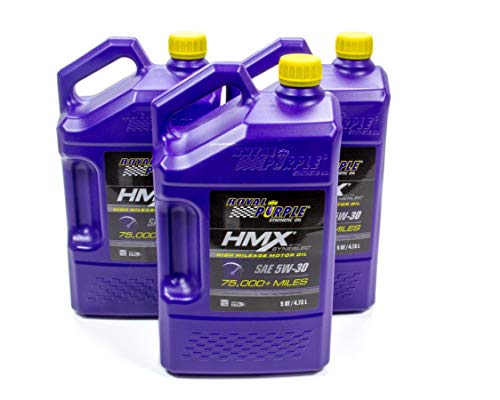 Aceite Sintético para Motor 5W-30 Royal Purple 5 Quart Pack 3 miniatura 1