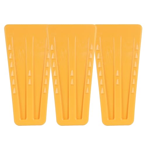 Dioche Fällkeile Baumfällkeile Baumfällkeile Baumfällhilfen Fällplattformen (3 Stück Typ 140 mm)