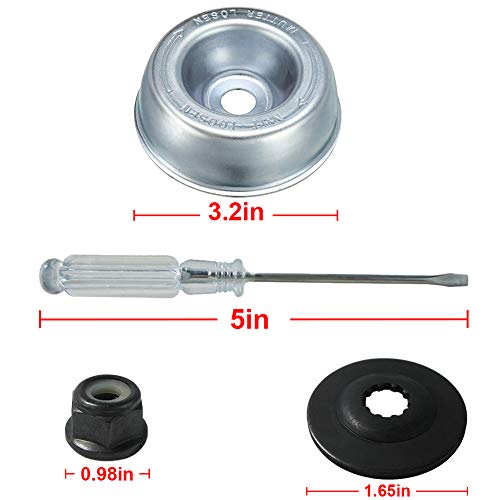 image for TCBWFY Trimmer Head Adapter Kit Gardening Machine Lawnmower Blade Adap