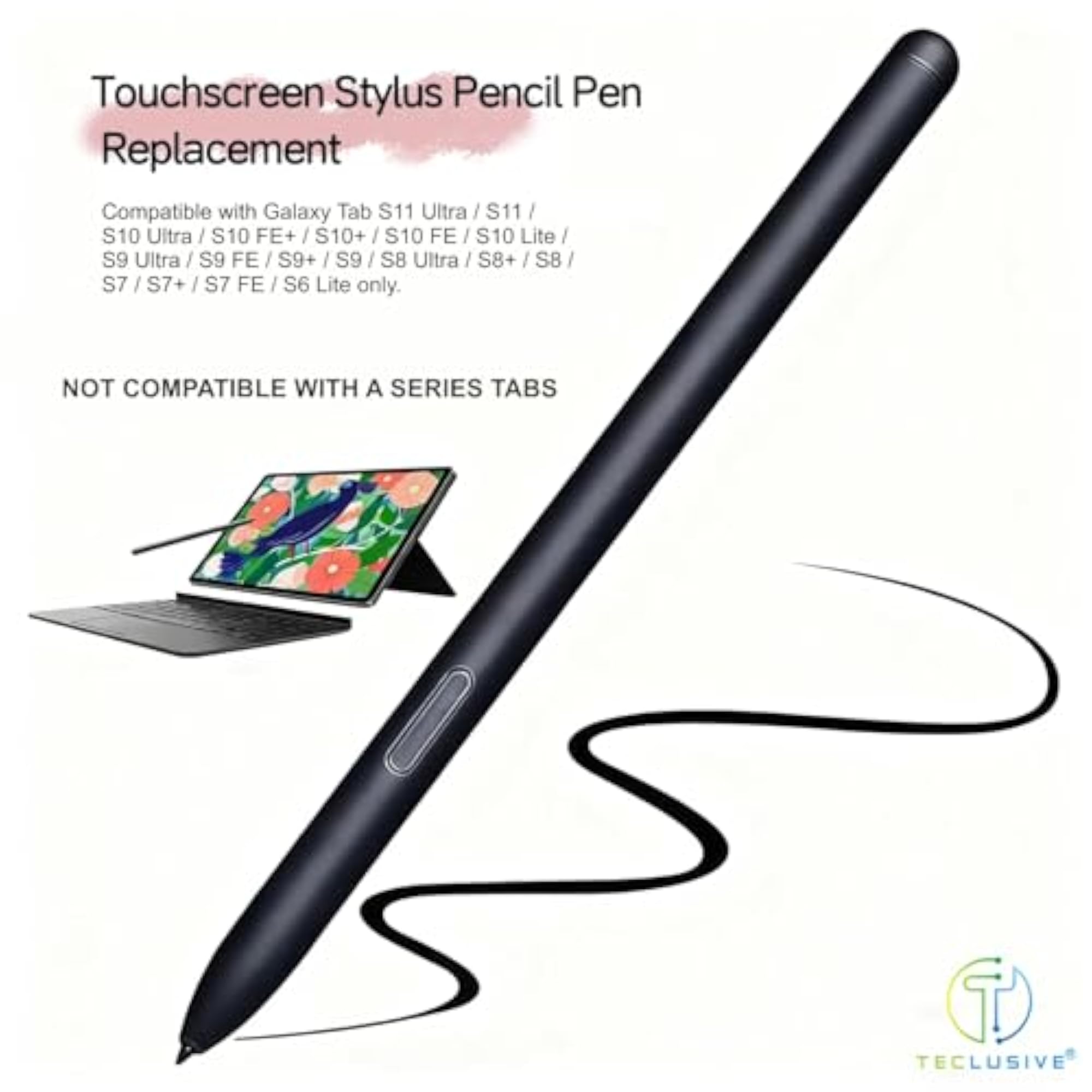 Smart Stylus Pen for Galaxy Tab S Series with Magnetic Tip
