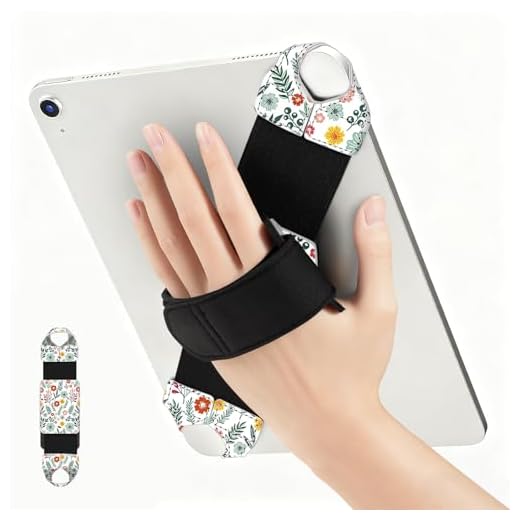 FINTIE 360 Degrees Swivel Tablet Hand Strap for 9-11 Inch Tablets eReaders