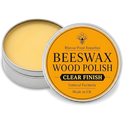 Premium Natural Beeswax Polish for Wood & Furniture, Food Sa...