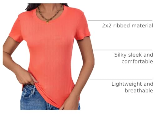 Image of ASAIR Ribbed Tshirt for Women