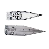 Hull, Upper and Lower Parts, Compatible with TX727 RC Jet Boat(Gray)