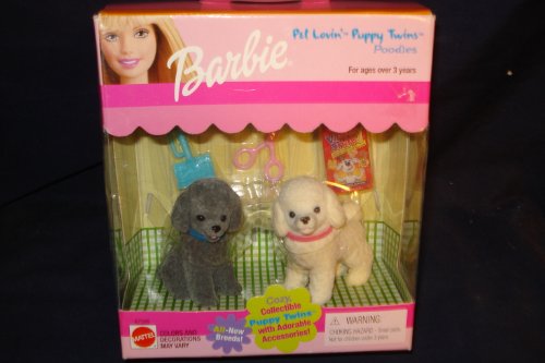 Barlie Pet lovin' Puppy Twins Poodles