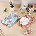 IBWell Resin Aesthetic Room Décor Pink Jewelry Tray Cute Home Decor Aesthetic Trays for Decor Girly Room Décor