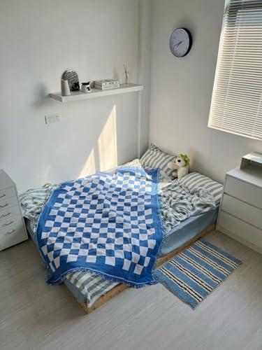 �J���[�`�F�b�J�[ �x�b�h�X���[ 130×180cm�C�u���[