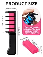 Algopix Similar Product 16 - Temporary Bright Hair Chalk Set 