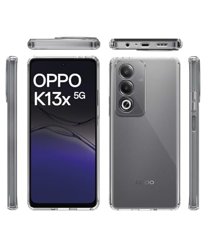 Image of Soft Silicone TPU Flexible Back Cover Compatible with Oppo K13x 5G