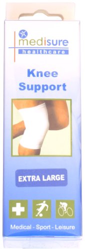 Medisure, Fasciatura per ginocchio, XL, 40-45 cm, Bianco (Cream)