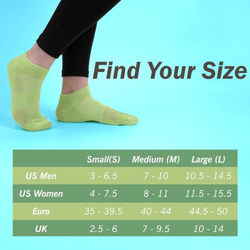 Image of BambooMN Men and Women's Rayon from Bamboo Low Cut Ankle Socks for Sports, Work and Everyday Wear - 4 Pairs - Unisex Sizing