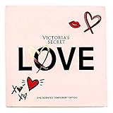 Victoria's Secret LOVE SCENTED TATTOO (Package of 5), 3.75' X 3.75'