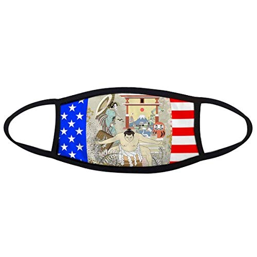 Masque de bouche contre la poussière style Ukiyo-e pour vélo