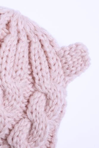 Chicco Set Cappellino E Guanti In Tricot Di Cotone, Invernale, Design In Italy, Unisex - Bimbi 0-24, Rosa, 18 Mesi - 2 Anni - 3