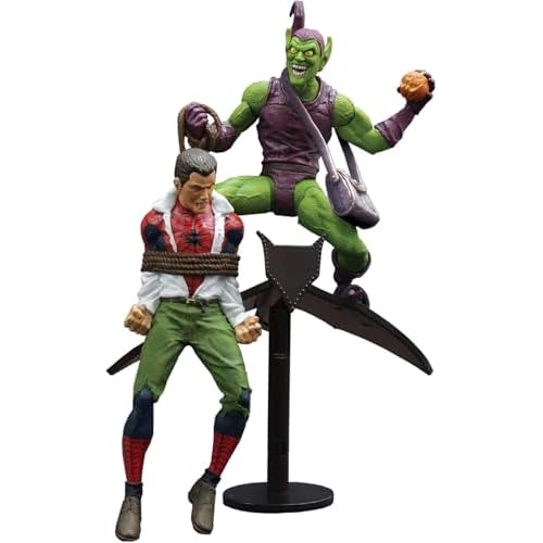 Diamond Select Toys Marvel Select: Classic Green Goblin vs Spider Man Figura de acción