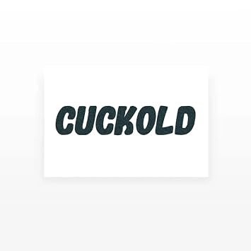 2 Cuckold Temporary Tattoos