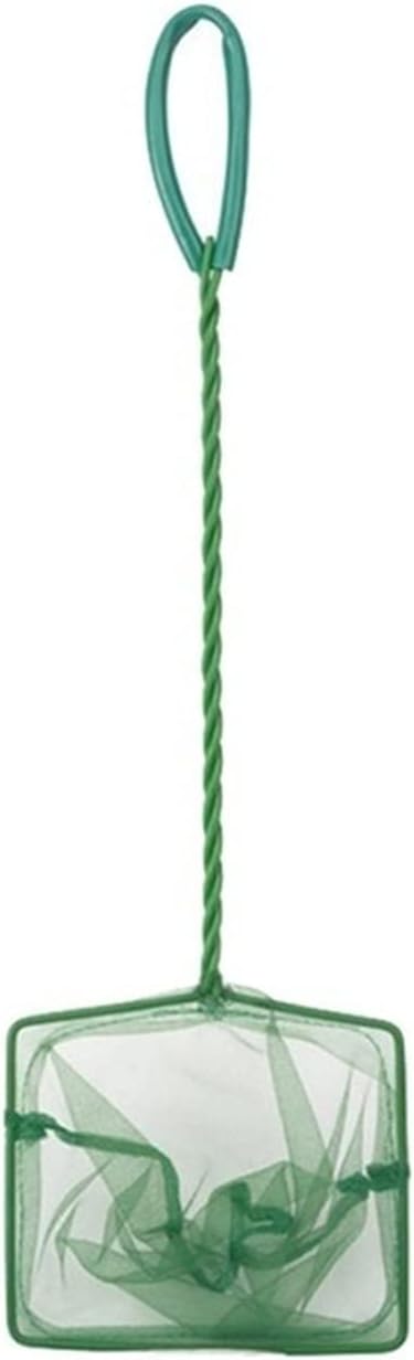 Foldable and Retractable Fishing net Long Handle Square Aquarium Fishing Net Landing Net for Fish Floating Objects Crab Net Fishing Rod Dryer Hand Net Easy to Carry and Storage