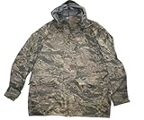 Genuine Us Air Force Usaf Apec Goretex Cold Weather Tiger Stripe Parka - Large Long