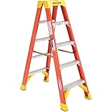 Werner (T6205) Twin Step Ladder, Fiberglass