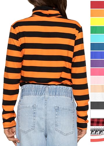 Image of STRETCH IS COMFORT Girl's Oh So Soft Long Sleeve Turtleneck | Youth Size 2-16