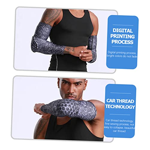 YARNOW 2 Peças Cotoveleiras De Basquete Para Braço De Apoiadores Atléticos Para Homens Almofadas De