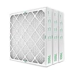 Mann+Hummel 20x20x4 MERV 8 Pleated HVAC AC Furnace Air Filters. 3 Pack. (Exact Size: 19.5 x 19.5 x 3.75 Inches)