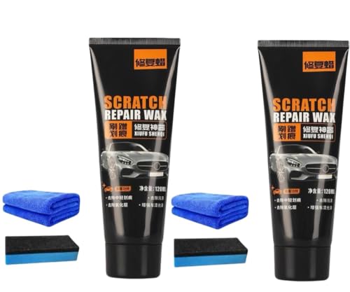 �X�N���b�`���y�A���b�N�X �ԗp�L�Y���� 120ml �X�|���W�t�� ���ʓI�ȃL�Y��C �� ������ scratch removal wax�C120ml*2 | �y�E���x�̃L�Y��� �_�������E�V�~���E�c���o���E���C���ꏜ�� �h���̌�������߂� �@����邾���ȒP