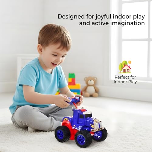 Image of WireScorts 2-in-1 Deformation Robot RC Truck Car Toy for Boys 8-13, Remote Control Convertible Truck with Rechargeable Battery, Multi Color