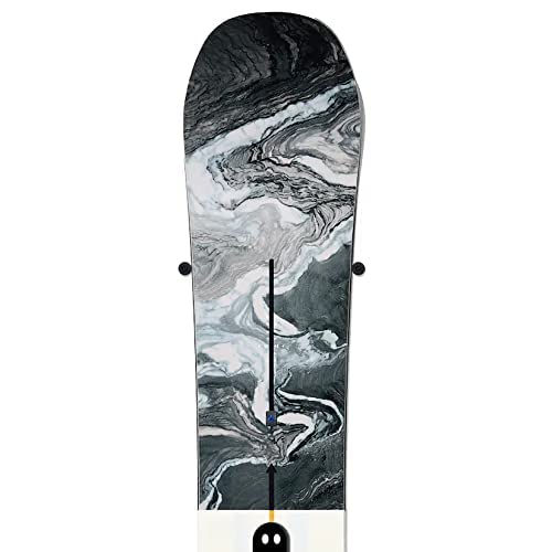 (8X Pcs) Premium Snowboard Or Ski Wall Mount Hanger Military Grade Rubber For Storage Display & Rack By Ghost Mounts #TOP3