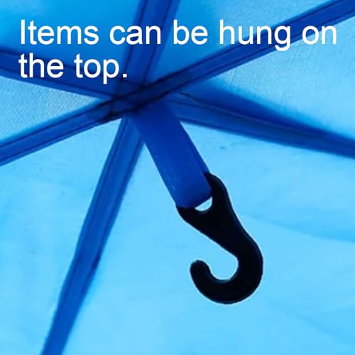 Carpa automática para camping 3-5 personas azul miniatura 5