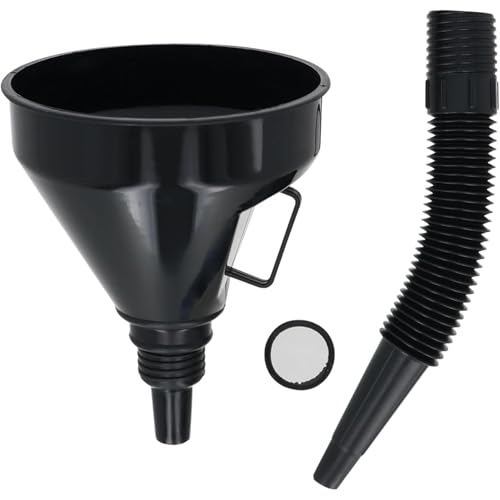 高儀(Takagi) TAKAGI 燃料用ロート オイルファンネル ロート直径 144mm こし網付き 延長ノズル付き 曲げ可能 使いやすい持ち手付き たかぎ TAKAGIのサムネイル