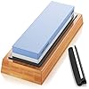 Sharp Pebble Premium Whetstone Knife Sharpening Stone 2 Side Grit 1000/6000 Waterstone- Whetstone Knife Sharpener…