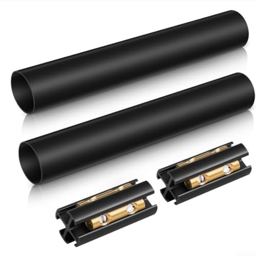 Kit d'épissure électrique souterraine avec connecteurs en laiton et gaine thermorétractable pour connexions de câbles UF dans des applications enterrées (1 ensemble)