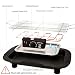 Electric BBQ Grill, 2000W Smokeless Indoor Outdoor Electric Barbecue with 6 Adjustable Temperature, Non-Stick Portable Grill for Home, Camping, Party, Removable Stand & Drip Tray, Easy to Clean