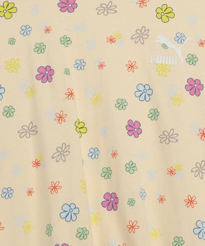 Image of Puma Girl's Printed Relaxed Fit T-Shirt