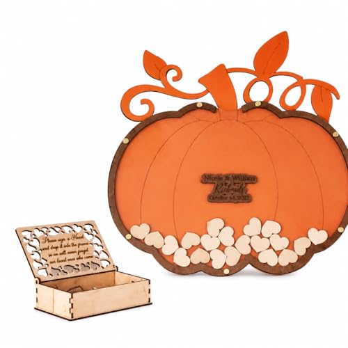 Guest book de madera artesanal y elegante para bodas y aniversarios 1