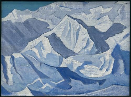 Impression Toile Nicholas Roerich Ascension Enneigée Déco Salon