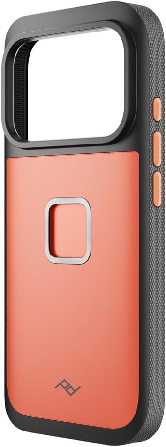 Peak Design Mobile Gnar Phone Case for iPhone 17 Pro, Ibis | 4.5 M Drop Protection | Slim Profile | SlimLink Connects to Mobile Mounts and Charging Accessories