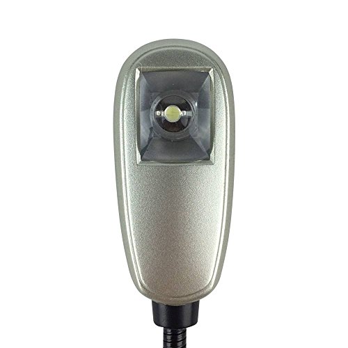 The Original Mighty Bright MiniFlex Clip On Book Light Reading Light, 1 Bright White LED, Flexible, Durable, Compact Design Perfect For Bookworms, Kids, Read in Bed, 25 Hour Battery Life (Silver) - Thumbnail 2
