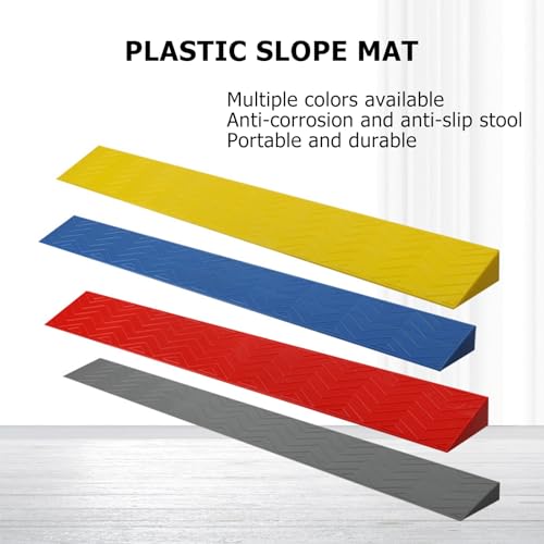 Rampa portátil para silla de ruedas ligera de plástico 100cm miniatura 4
